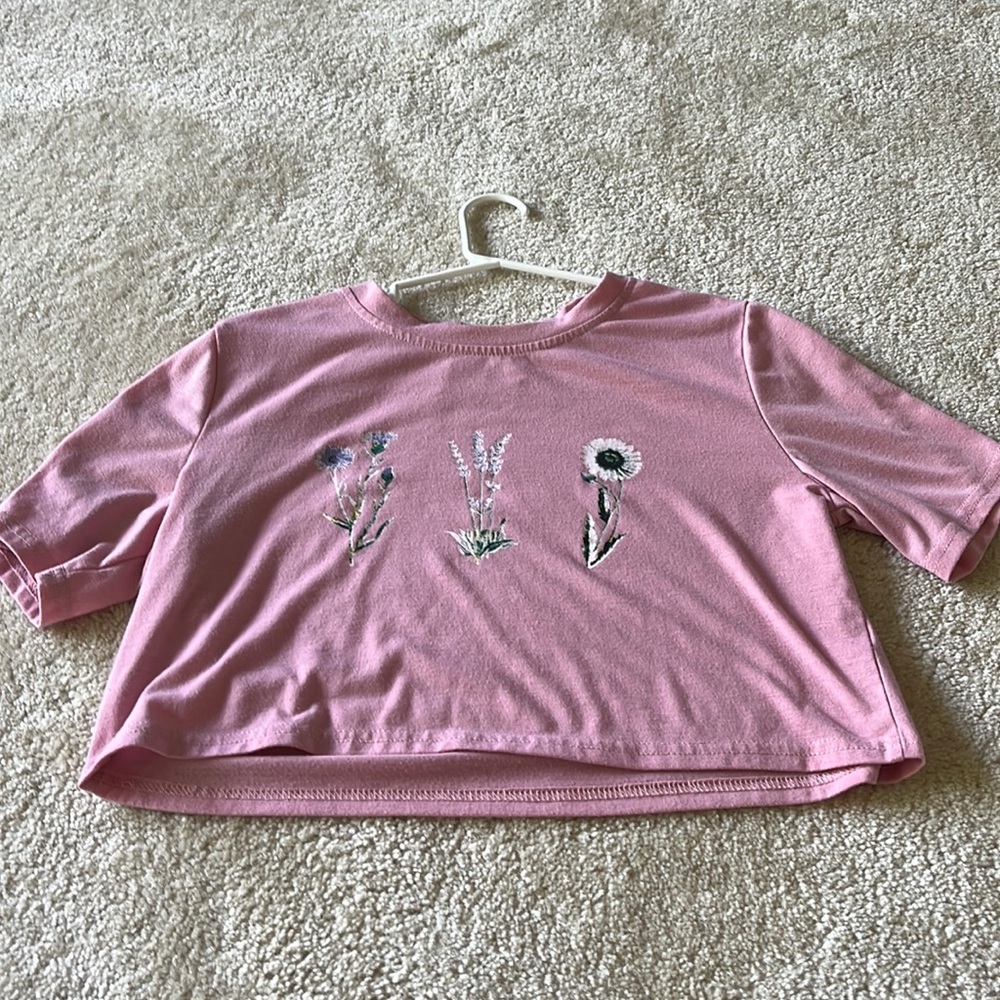 Cropped Graphic Tee